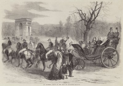 ブローニュの森の帝国ドライブ 作： Jean Adolphe Beauce